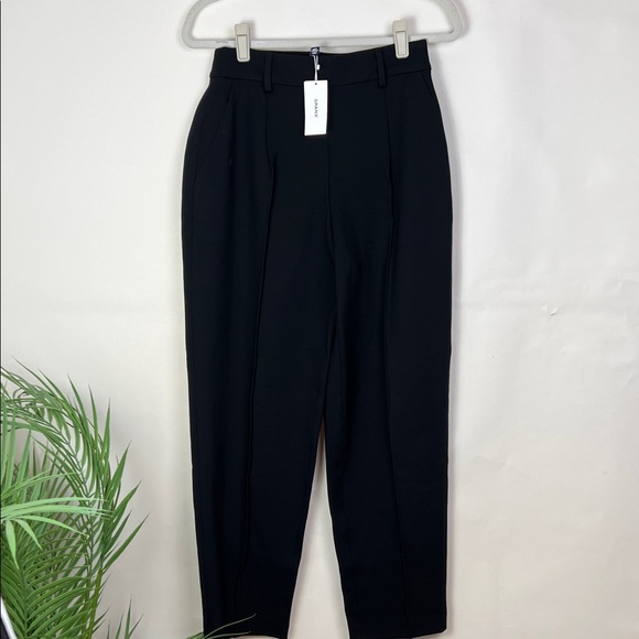 NWT SPANX Classic Black Ponte Barrel Pant Small Petite - Picture 3 of 11